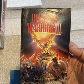 Dragon Warrior III 3 Nintendo NES Box Manual Map Complete CIB Clean & Exc Cond