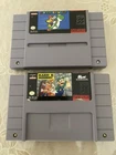 snes games lot - Super Mario World - Mario Is Missing