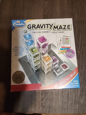 Thinkfun Gravity Maze Falling Marble Logic Brain Game For Ages 8 & Up New Sealed