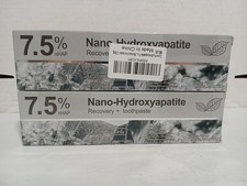 2 Packs of 2 Hydroxyapatite Toothpaste for Advanced Enamel Protection 4.23 oz