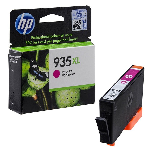 Original Druckerpatrone Hp 935 Xl Magenta C2P25AE Rot HP-935 Xl M-image