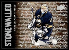 2018-19 Upper Deck Stonewalled Linus Ullmark #SW-2