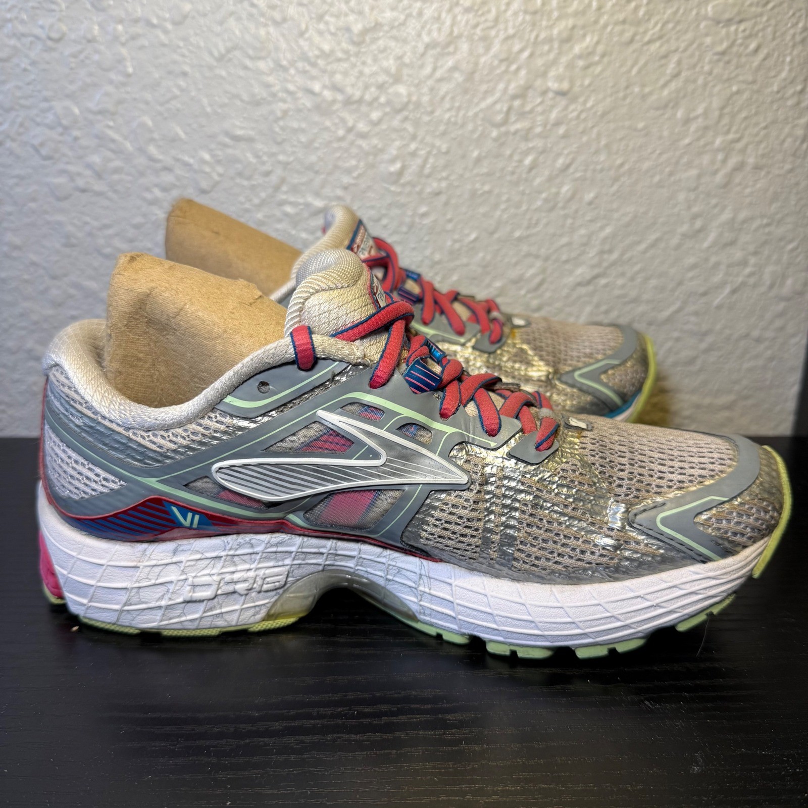 Brooks Ravenna 6 White Raspberry Athletic Running Shoes Sneakers Womens Size 6.5 thumbnail 10