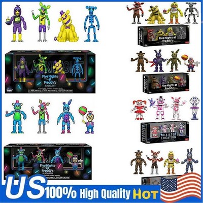 Five Nights At Freddy's Funko Game FNAF Action Mini Figures Toy Bonnie Foxy JQ