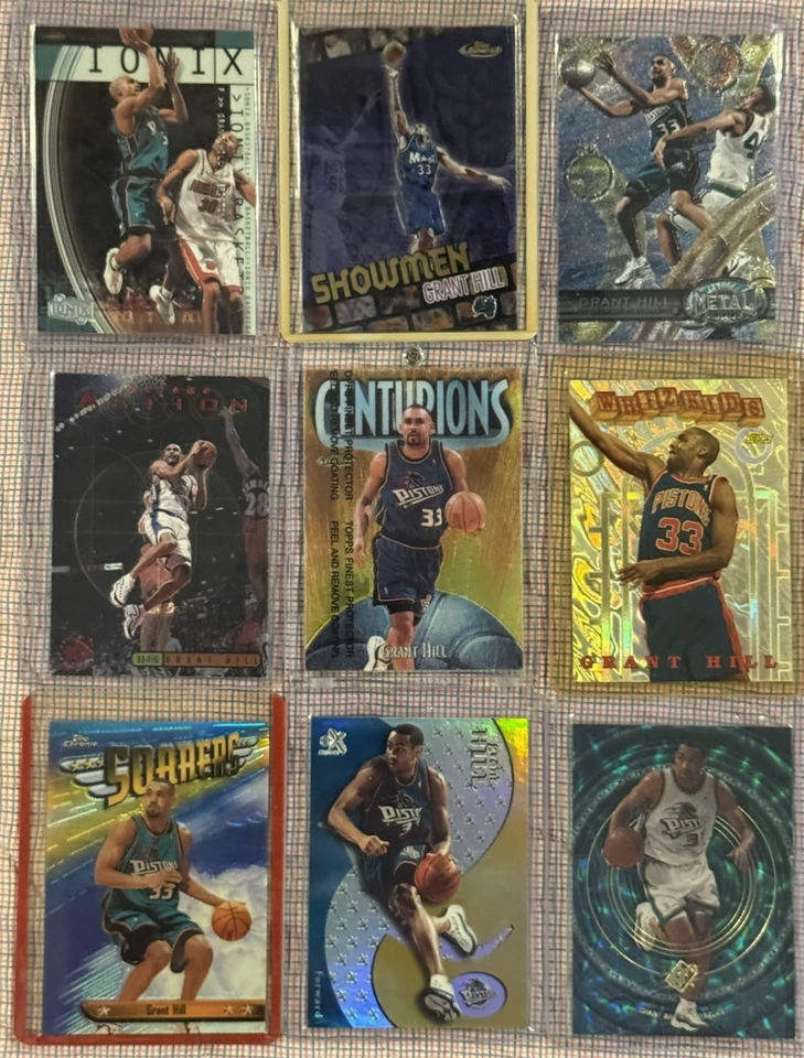 Grant Hill 111-Card Mega Lot – RCs, Die-Cuts, Refractors – Black Friday Sale! 🏀 - Image 3 of 4