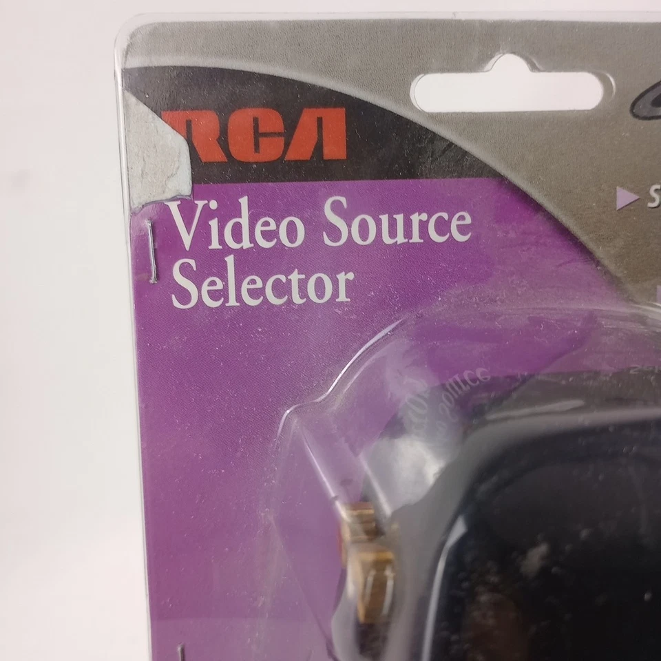 New RCA 4 Way AV Video Source Selector Switcher w/ S-Video DVD Gaming TV VH911 - Image 3 of 4