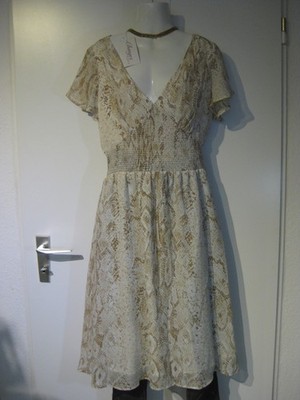 Sommerkleid Changes by Together - Gr. 40 - Animalprint - neu
