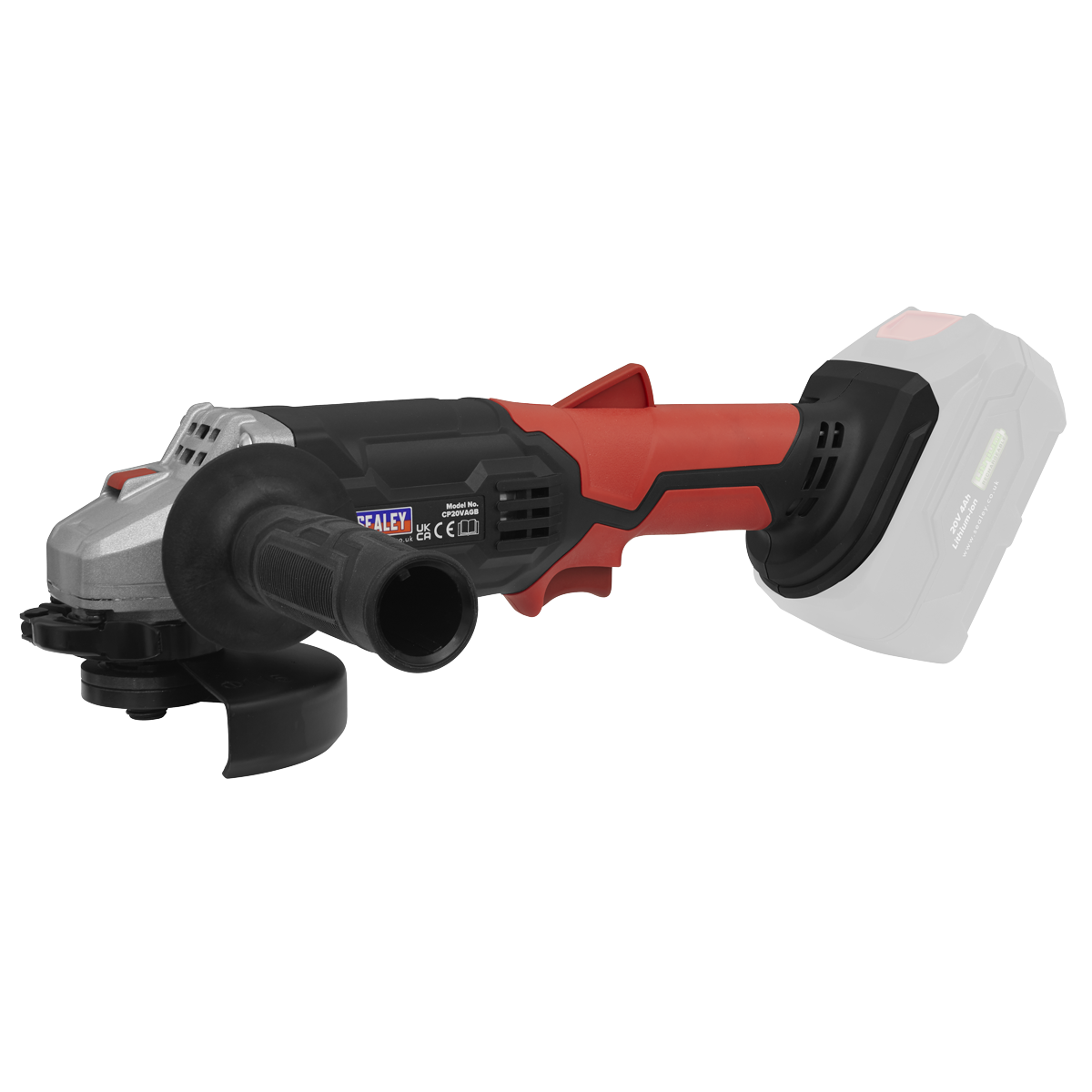 Sealey CP20VAGB Cordless Angle Grinder 115mm 20V - Body Only
