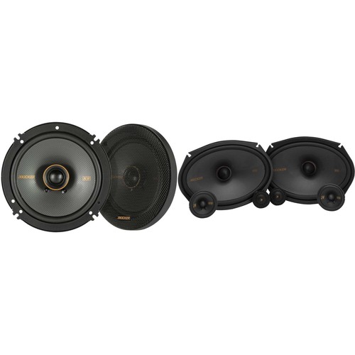 Kicker 51KSS369 KS-Series 6x9" and 2.75" and 1" Tweeter, 3-way Component Syst...
