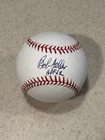 Bob Feller signed OML baseball w/ HOF 62 ** Beckett **