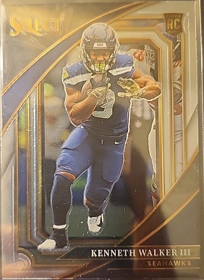 2022 Panini Select - Suite Level Kenneth Walker III #388 Silver Prizm (RC) SEA