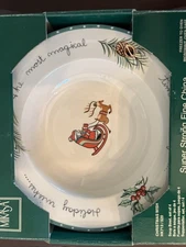 Mikasa Ultima + Super Strong Fine China Soup Bowl "Christmas Wish" HK713