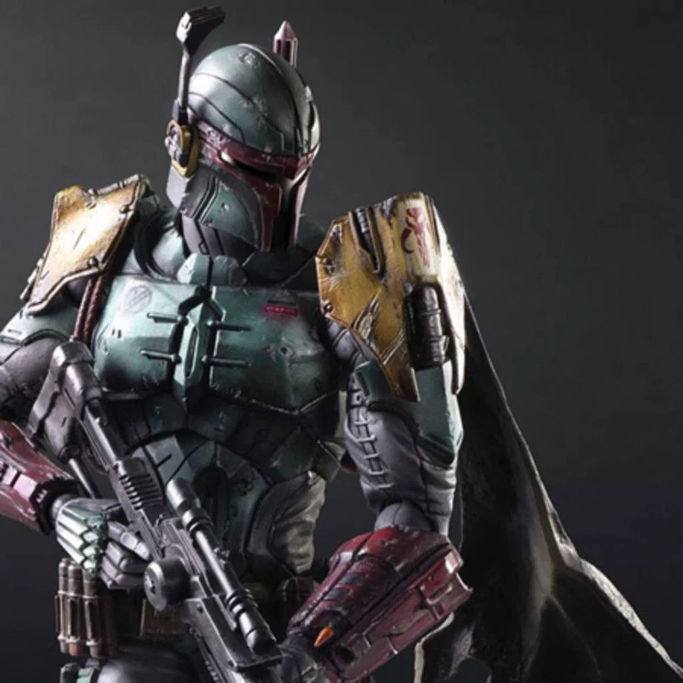 Boneco de ação Star Wars Mandalorian Boba Fett 11" B20 - Imagem 4 de 4