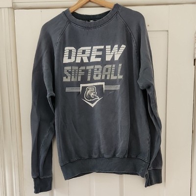 DREW Softball Men's Navy Crewneck Sweater