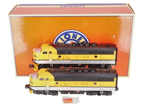 Juego de locomotora diésel Lionel 6-38702 calibre O D&RGW Legacy F-3 AA #5531/5534 LN | Condition: Used
