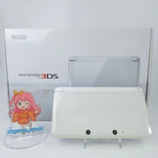 【Near Mint】Nintendo 3DS Ice White Console Japanese Edition #NET1202/01