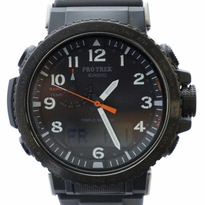 CASIO PRO TREK PRW-50Y Radio Solar Digital Analog Watch Black Japan