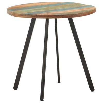 Dining Table 31.5'' Solid Reclaimed Wood