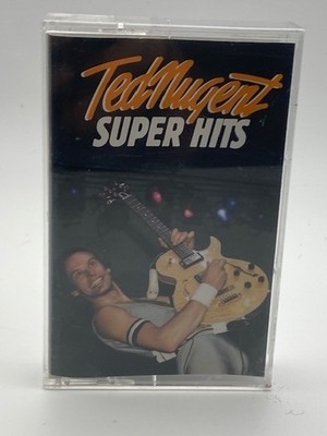 Ted Nugent Super Hits Cassette Cat Scratch Fever Wango Tango Classic Hard Rock