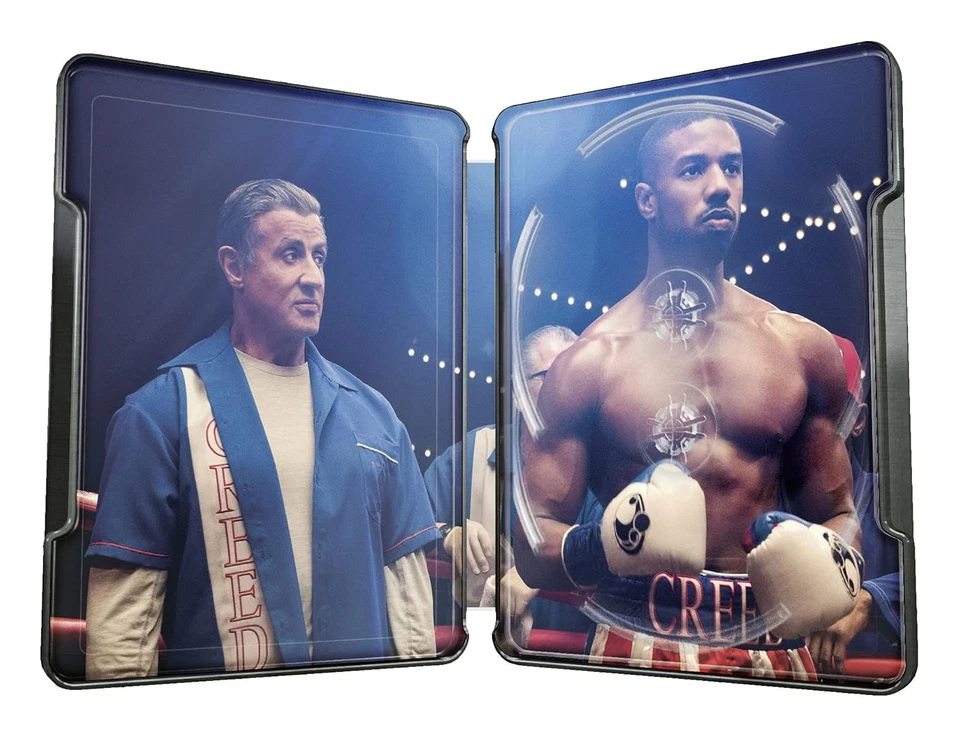 CREED 1 + CREED 2 - STEELBOOK (4K Ultra HD + Blu-Ray) (4K UHD Blu-ray) Foto 3 de 4