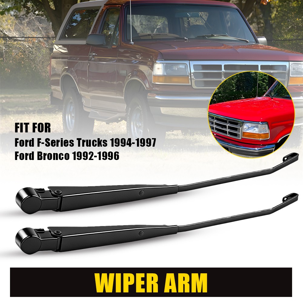 New Windshield Wiper Arm Set OE# F4TZ17526A For 1991-1997 Ford F-150 F-250 F-350