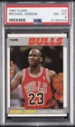 1987 FLEER #59 MICHAEL JORDAN PSA 8