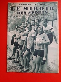 07/07/36 le miroir des sports n°891 AVANT TOUR DE FRANCE 1936 LE PARCOURS