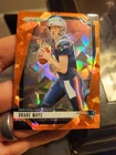 2024 Panini Prizm - Rookies Drake Maye #329 Orange Ice Prizm (RC)