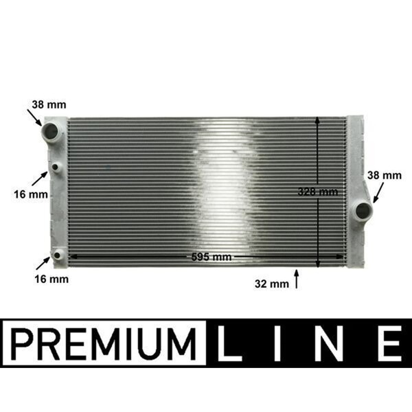 Mahle KÜHler MotorkÜHlung WasserkÜHler Passend FüR BMW 5 6 7 | CR 1147 000P-image