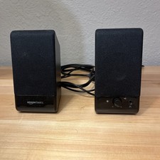 Amazon Basics Computer Speakers for Desktop , USB-Powered, Black