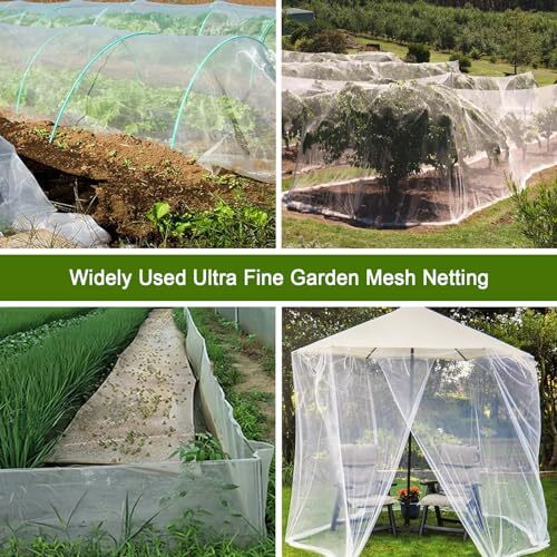 Garden Netting Ultra Fine Mesh Protection Durable for Vegetables Fruits Plant... - Picture 3 of 6