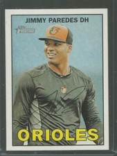 2016 Topps Heritage #198 Jimmy Paredes Orioles 
