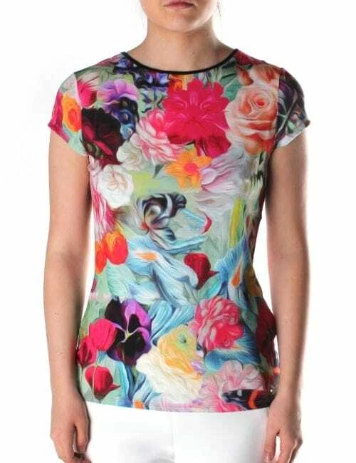 ted baker floral shirt women's