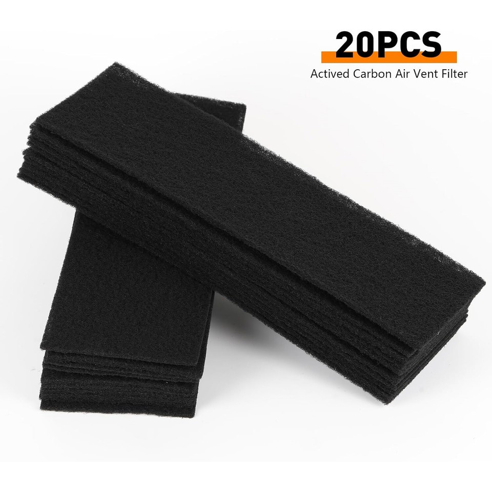 20pcs Universal Activated Carbon Air Vent Filters for Home Floor Vent