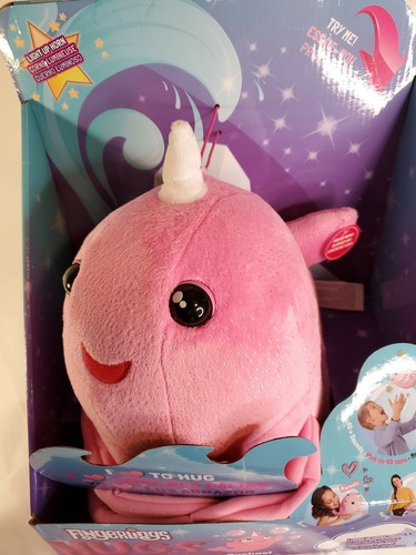 WowWee Fingerlings Hugs - Rachel (Rosa Glitter) - Narvalo Peluche Interattivo *NUOVO - Foto 8 di 10
