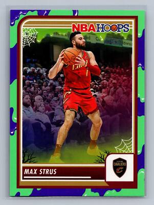 Max Strus 2023-24 Hoops Haunted Hoops Slime Cleveland Cavaliers #234