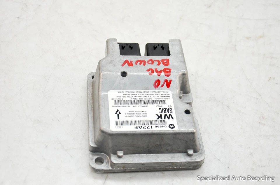 Jeep Grand Cherokee 2009 módulo de control de choque 04896-122af Foto 2 de 4