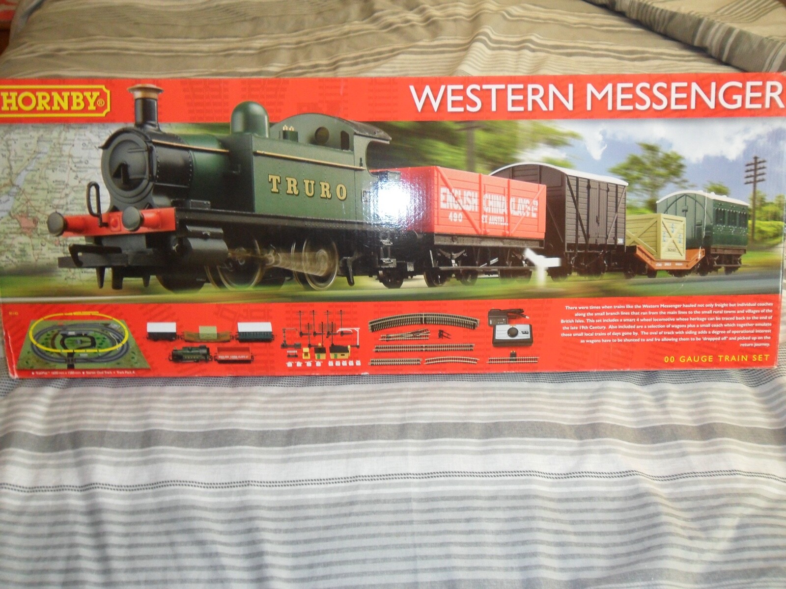 hornby western messenger train set