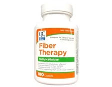 Quality Choice Fiber Therapy Caplets 100 Ct