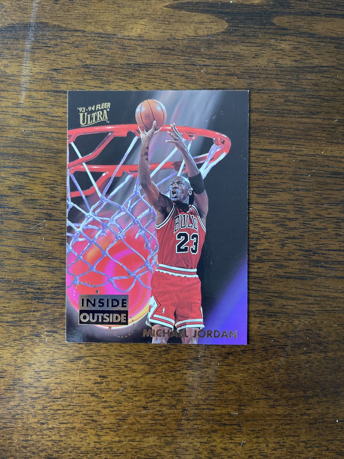 1993/1994 Fleer Ultra Inside/Outside Michael Jordan  4 Of 10