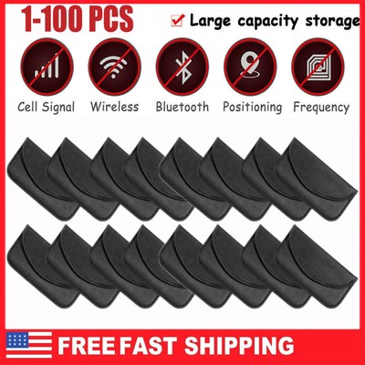 Lot X Faraday Bag RFID Signal Blocking Shielding Pouch Cell Phone Wallet Blocker