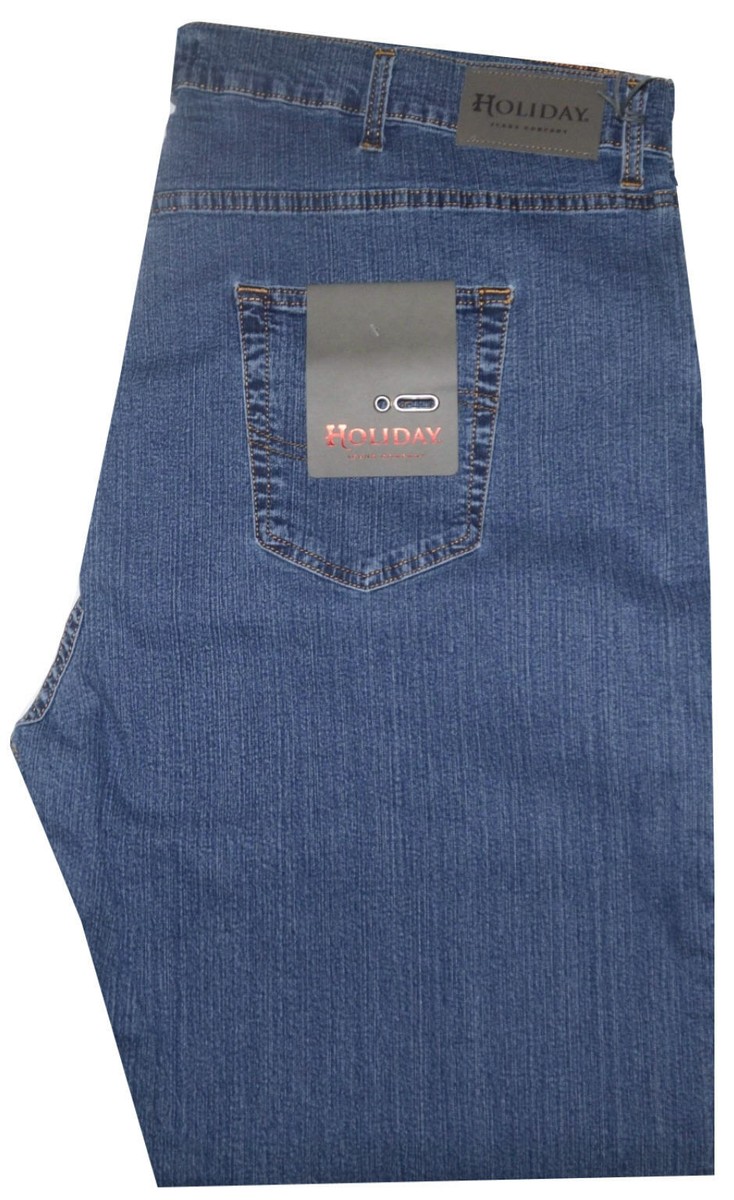 Jeans uomo TAGLIE FORTI 62 64 66 68 70 72 HOLIDAY strech leggero