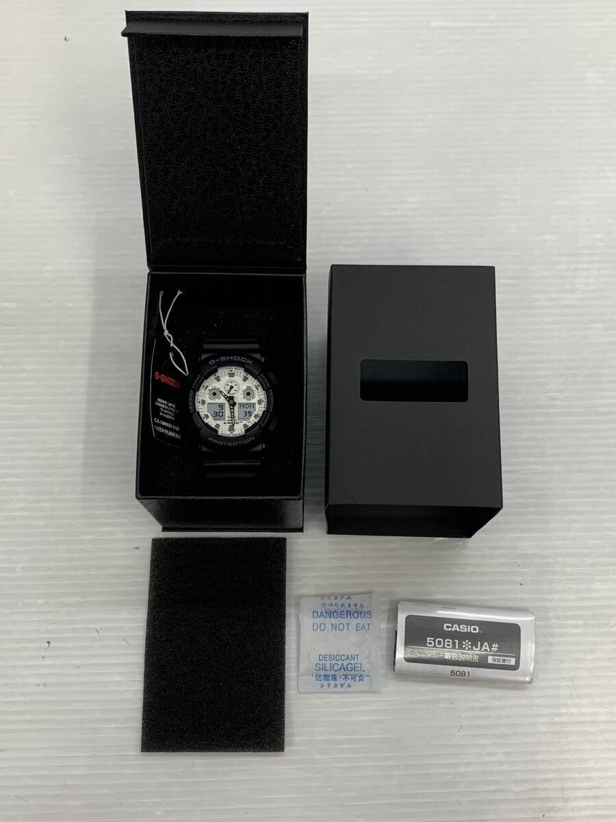 CASIO GA-100WD-1AJF Black and Brilliant White Japan Import NEW | eBay