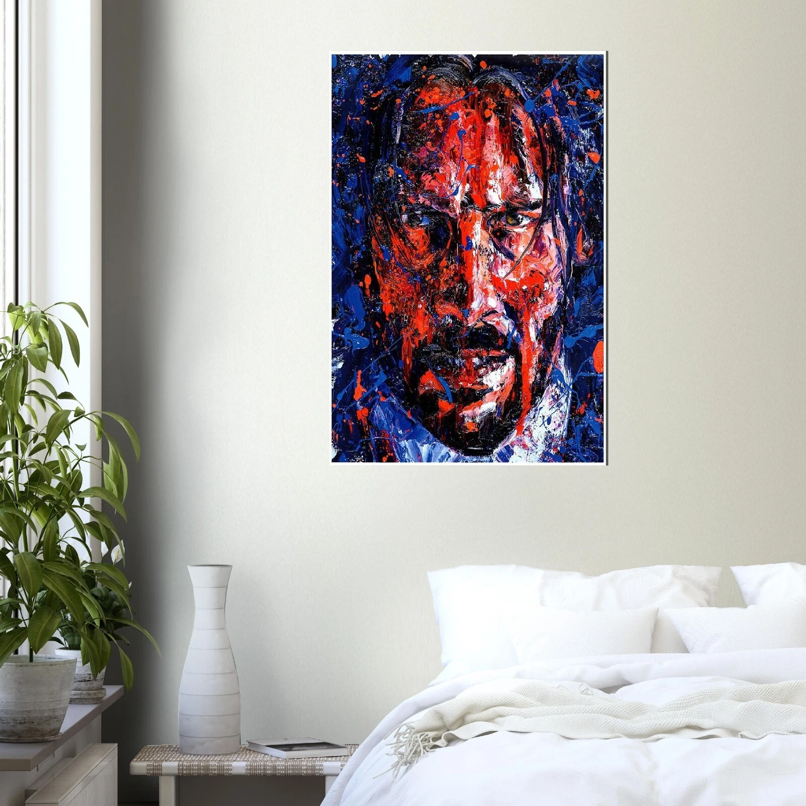 John Wick Art Portrait Poster