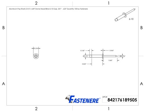 Rivetti In Alluminio TT 5x25 Conf.500 Pz - La Ferramenta - Foto 9