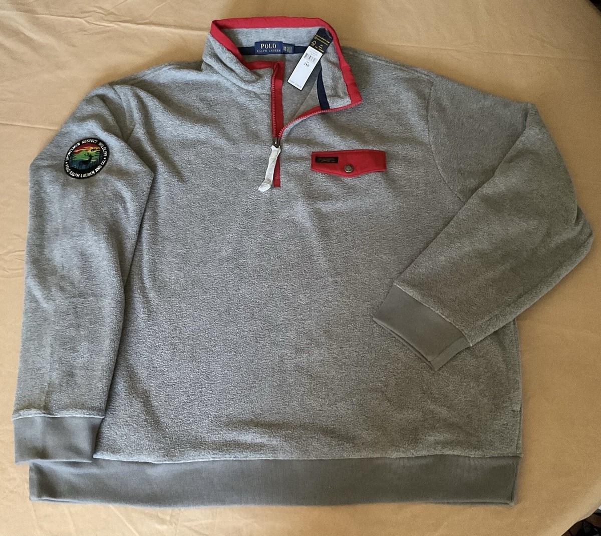 Polo Ralph Lauren Sportsmen Respect Wildlife Cookie Patch Fleece