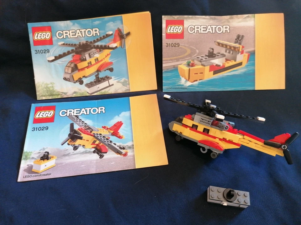 LEGO CREATOR: Cargo Heli (31029) and Chopper Transporter (31043) complete sets, photo 1 sur 3