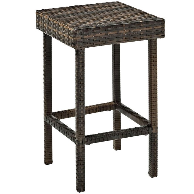 Crosley Palm Harbor Outdoor Wicker 24 Counter Height Stool Set Of 2 For Sale Online Ebay