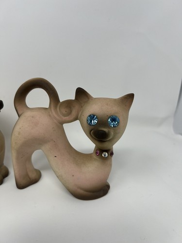MCM Five Roselane California Pottery Sparklers gatti, bulldog e gufo - Foto 8 di 17