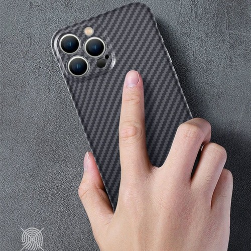 Matte Frameless Carbon Fiber Slim Phone Case Cover For iPhone 13 Pro Max 13 Mini - Zdjęcie 2 z 11